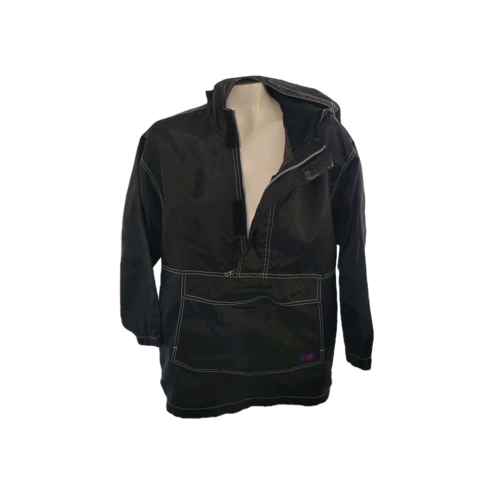PACIFIC TRADING‎ COMPANY Kangaroo Pocket  L Anorak Jacket Contrast Stitching